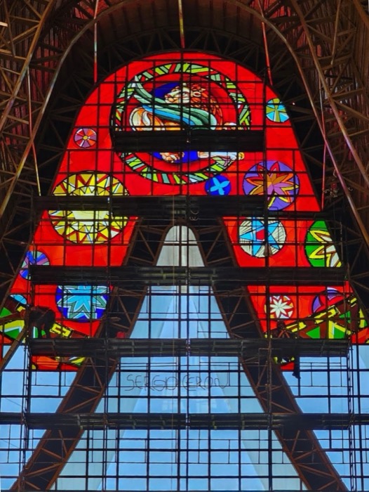 Catedral N. Sra. de Guadalupe — Vitral da Ressurreição · Foz do Iguaçu (PR), imagem 2